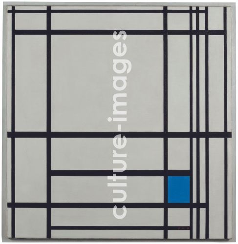 Piet Mondrian, Compositie met lijnen en met kleur: III Piet Mondrian, Compositie met lijnen en met kleur: III