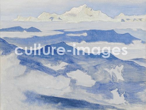 Nicholas Roerich, Evening, from the Himalayan series