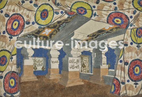 Léon Bakst, Stage design for the revue "Aladin, or the Wonderful Lamp"
