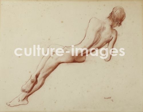 Léon Bakst, Nude study: Ida Rubinstein