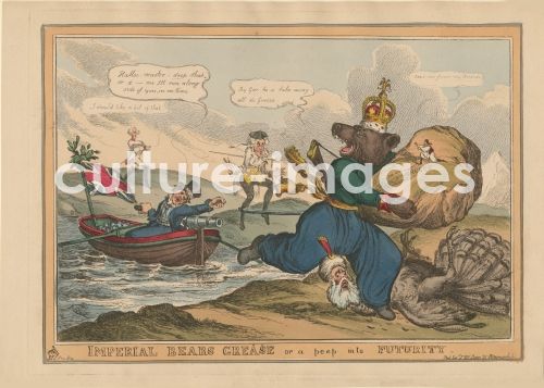 William Heath, Imperial Bears Grease (Greece) or a peep into futurity. Caricature on the Russo-Turkish War, 1828-1829 William Heath, Imperial Bears Grease (Greece) or a peep into futurity. Caricature on the Russo-Turkish War, 1828-1829