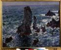 Claude Monet, Felsen in Belle-Ile (Pyramides de Port-Coton, Mer sauvage), Monet, Claude (1840-1926