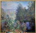 Claude Monet, Gartenecke in Montgeron