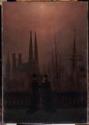 Caspar David Friedrich, Nacht im Hafen (Schwestern)