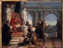 Giambattista Tiepolo, Maecenas stellt dem Kaiser Augustus die freien Künste vor