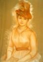 Pierre Auguste Renoir, Bildnis einer jungen Frau