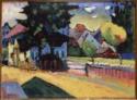 Wassily Wassiljewitsch Kandinsky, Landschaft mit grünem Haus