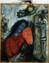 Marc Chagall, Selbstbildnis mit der Uhr