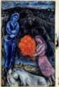 Marc Chagall, Saint-Paul de Vence bei Sonnenuntergang