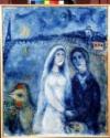 Marc Chagall, Die Neuvermählten mit dem Eiffelturm