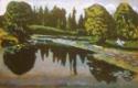Wassily Wassiljewitsch Kandinsky, Fluss im Sommer