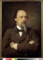 Iwan Nikolajewitsch Kramskoi, Porträt des Dichters Nikolai Nekrassow