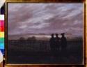 Caspar David Friedrich, Die Autoren W.A. Schukowski, S.I. Turgenew und A.I. Turgenew