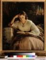 Iwan Nikolajewitsch Kramskoi, Das Lesen (Bildnis Malers Frau)