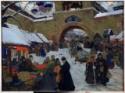 Iwan Silytsch Goriuschkin-Sorokopudow, Markttag in der altrussischen Stadt