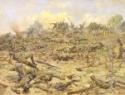Karjagin, Pjotr Pawlowitsch, Angriff der russischen Infanterie auf die deutsche Verschanzung, Karjagin, Pjotr Pawlowitsch (1875-nach 1928)