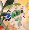 Marc Chagall, Die Einführung in das Judische Volkstheater