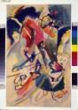 Wassily Wassiljewitsch Kandinsky, Komposition mit einer Frauenfigur