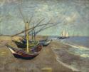 Vincent van Gogh, Fischerboote am Strand von Saintes-Maries-de-la-Mer
