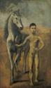 Pablo Picasso, Knabe, ein Pferd führend