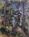Paul Cézanne, Kiefern und Felsen