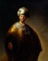 Rembrandt van Rhijn, Mann im orientalischen Kostüm