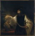 Rembrandt van Rhijn, Aristoteles vor der Büste des Homer