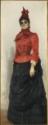 Ilja Jefimowitsch Repin, Porträt von Baroness Warwara Ikskul von Hildenbandt (1850-1928)