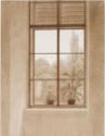 Caspar David Friedrich, Fensterausblick auf einen Park