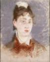 Édouard Manet, Junge Frau in einer Volantbluse