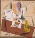 Pablo Picasso, Komposition mit aufgeschnittener Birne