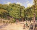 Camille Pissarro, Stadtpark in Pontoise