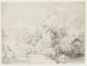 Rembrandt van Rhijn, Die große Löwenjagd