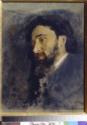 Ilja Jefimowitsch Repin, Porträt des Schriftstellers Wsewolod M. Garschin (1855-1888)