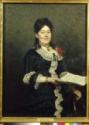 Ilja Jefimowitsch Repin, Portrait von Opernsängerin Alexandra Molas (1845-1929)
