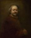 Rembrandt van Rhijn, Selbstporträt im Alter von 63 Jahren