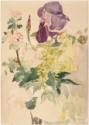 Édouard Manet, Blumenstück mit Schwertlilie, Goldregen und Geranie