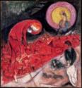 Marc Chagall, Die roten Dächer (Les toits rouges)