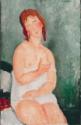 Amedeo Modigliani, Junge Frau im Hemd