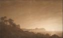 Caspar David Friedrich, Blick auf Arkona mit aufgehendem Mond