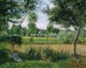 Camille Pissarro, Sonnenlichteffekt am Morgen, Eragny