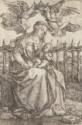 Albrecht Dürer, Madonna von zwei Engeln gekrönt