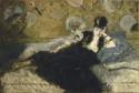 Édouard Manet, Dame mit Fächern