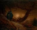 Caspar David Friedrich, Zwei Männer in Betrachtung des Mondes