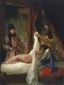 Eugène Delacroix, Herzog von Orléans entschleiert seine Geliebte