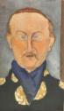 Amedeo Modigliani, Porträt des Malers Léon Bakst