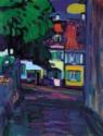 Wassily Wassiljewitsch Kandinsky, Murnau, Häuser am Obermarkt