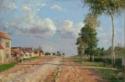 Camille Pissarro, Die Straße von Rocquencourt