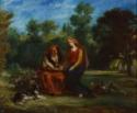Eugène Delacroix, Die Jugendzeit der Jungfrau Maria