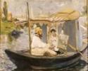 Édouard Manet, Das Boot (Claude Monet in Argenteuil)